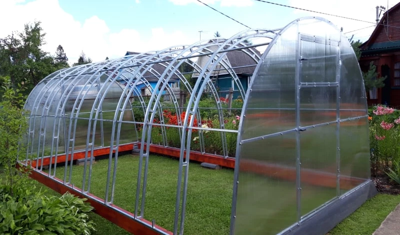 теплица металлический каркас