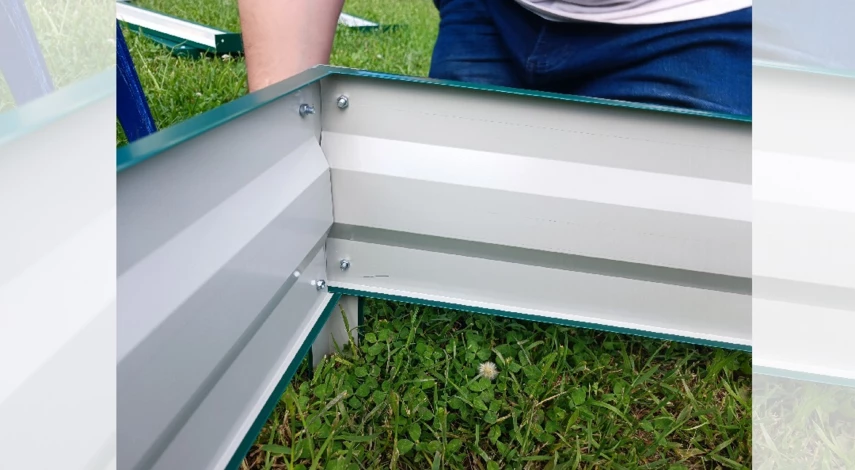 высокие грядки на участке