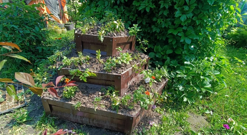 как делать высокие грядки