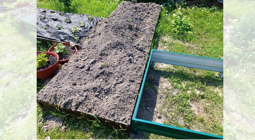 как правильно сделать высокие грядки