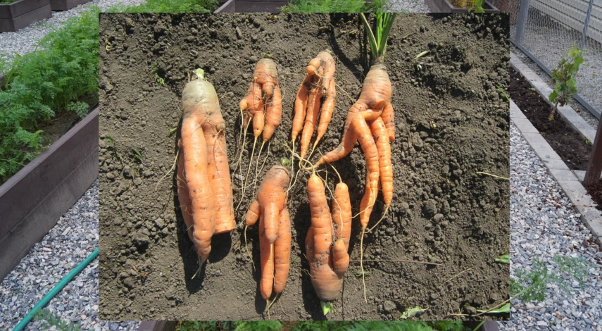 как правильно проредить морковь