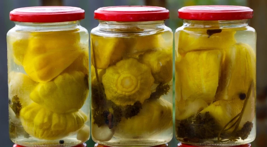 маринованные патиссоны