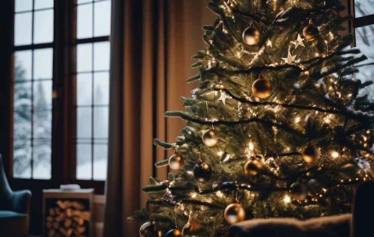 новогодний стол на 2025 год змеи