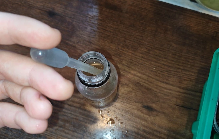 полив баклажанов