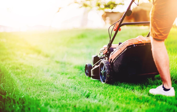 Газонокосилка для участка