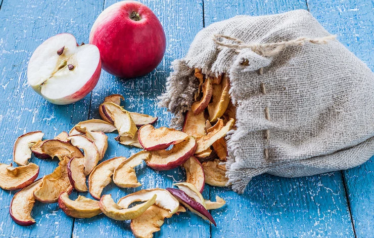 как сушить яблоки в духовке