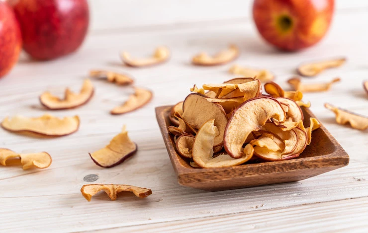 сушеные яблоки в духовке