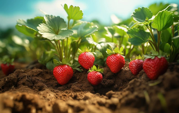 защита клубники от вымерзания