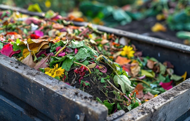 утепление компостера на зиму